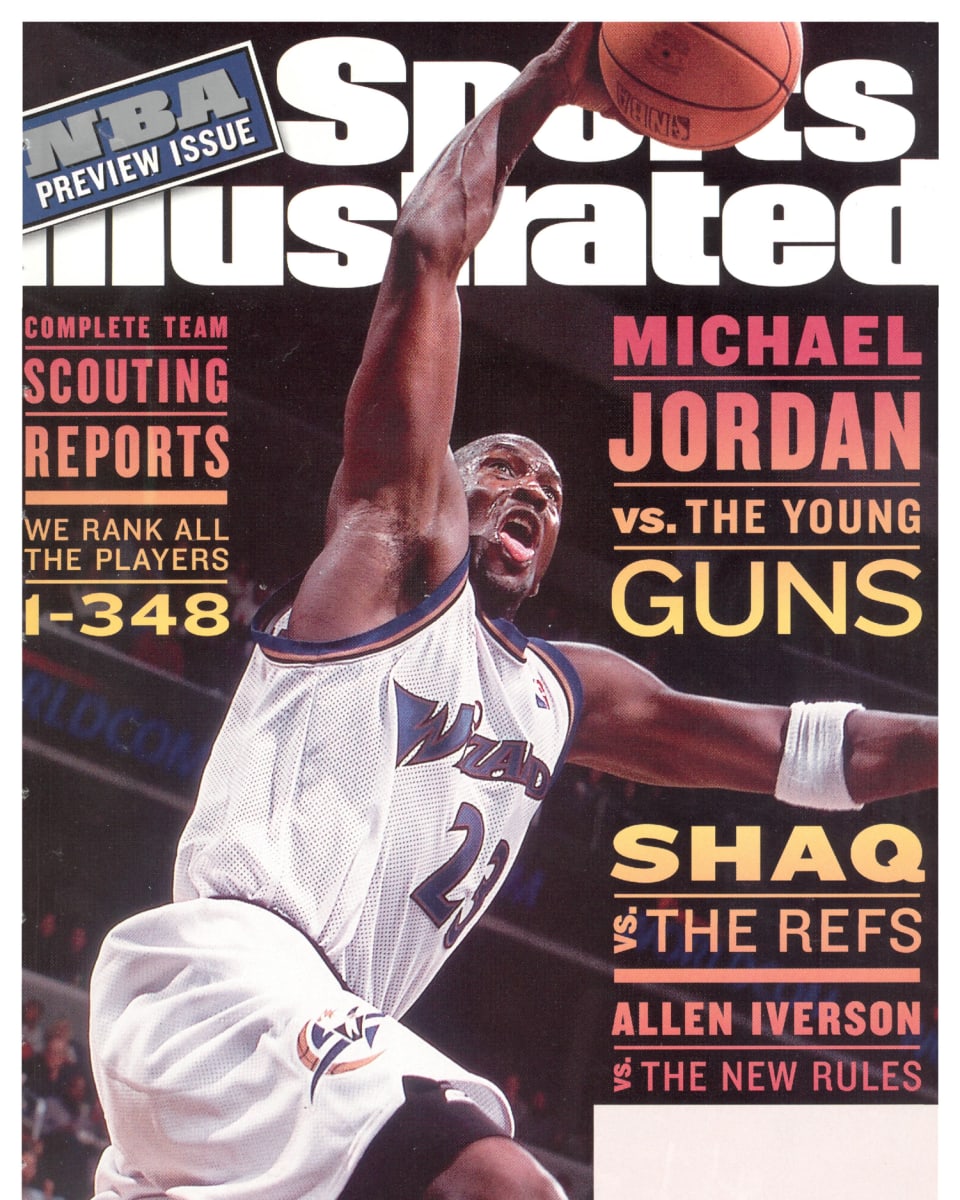 Sports Illustrated cover, October 29, 2001: Michael Jordan